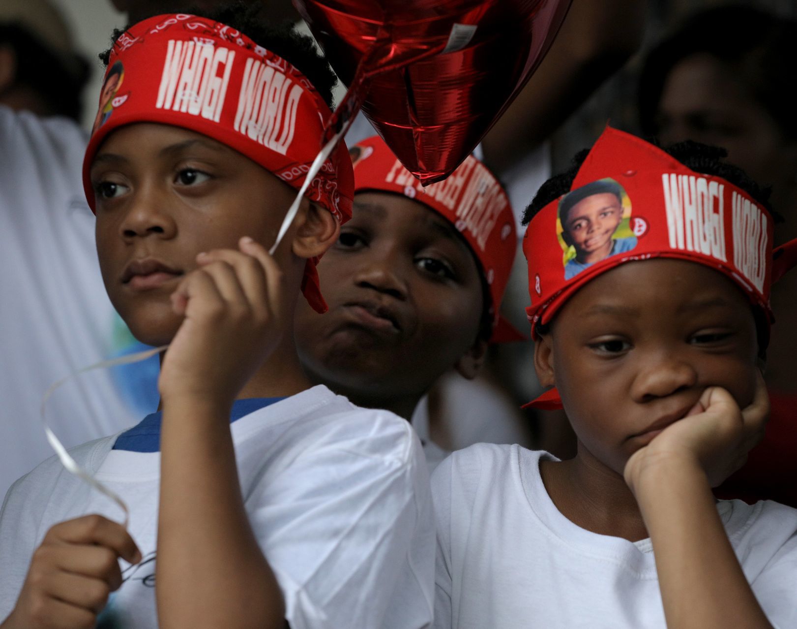 Vigil honors 10-year-old killed last week